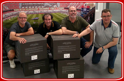 Recogida de asientos del Caldern